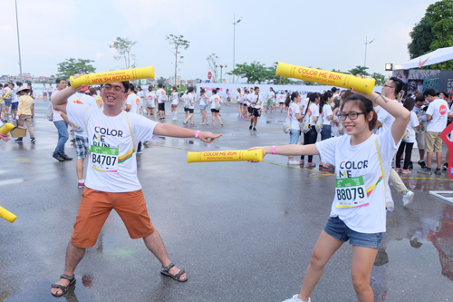 Color Me Run, Yellow me selfie, Sponsor