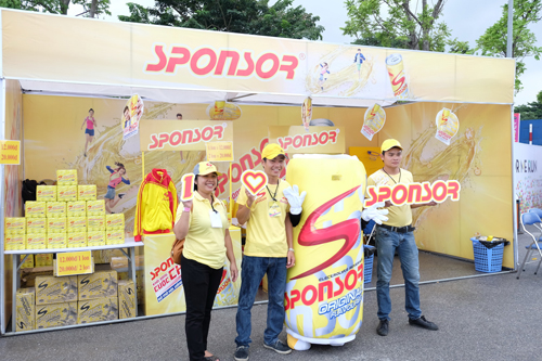 Color Me Run, Yellow me selfie, Sponsor