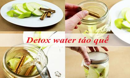 nước detox giúp giản cân, nước detox, giảm cân