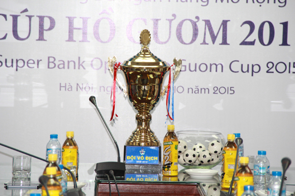 Giải bóng đá cúp hồ gươm 2015,ngôi sao fc,câu lạc bộ bóng đá ngôi sao việt nam,họp báo cúp hồ gươm 2015,lễ bốc thăm cúp hồ gươm