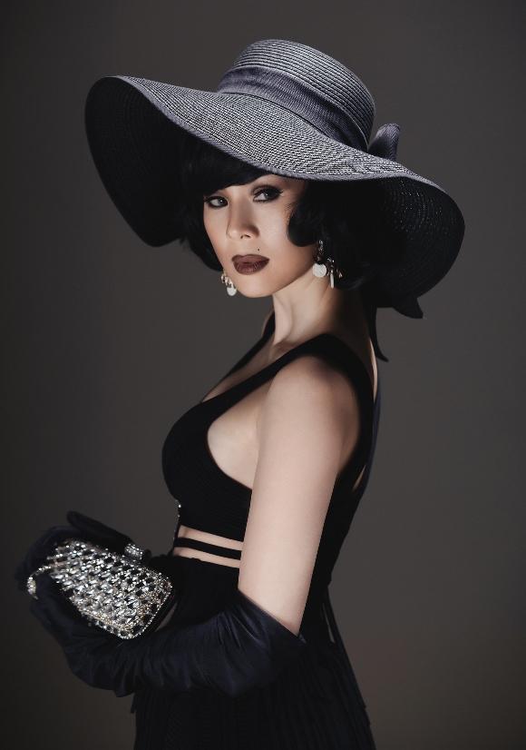  Á hậu Tố Uyên, Thời trang sao việt, Sao Việt, Thời trang phong cách cổ điển