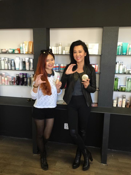 kd-va-henny-ngoisao 5 MC Kỳ Duyên, Mỹ phẩm Canmake, Sao Việt