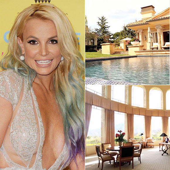 Britney Spears,Britney Spears biệt thự mới,biệt thự 164 tỷ đồng của Britney Spears,sao hollywood,nhà sao
