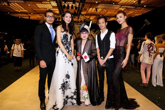 Hồng Quế, Thùy Dung, người mẫu hồng quế, hoa hậu thùy dung, ntk Hoàng Hải, sao việt, hồng quế và thùy dung