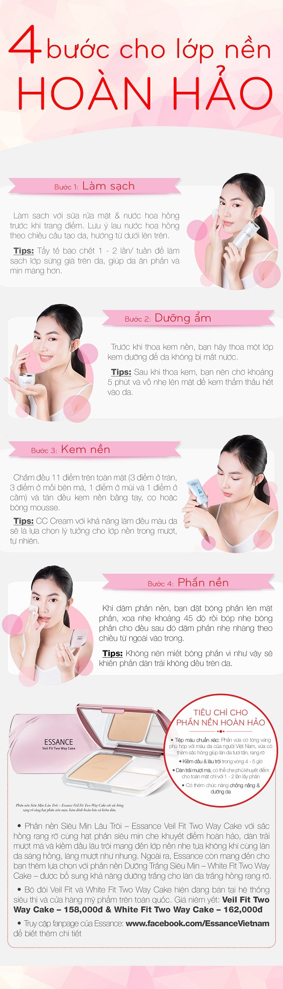 Bí quyết trang điểm, Trang điểm nền, Clip trang điểm, Trang điểm đẹp