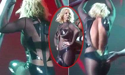 sao Hollywood,Britney Spears,thảm đỏ Billboard Music Awards,Britney Spears diện nội y