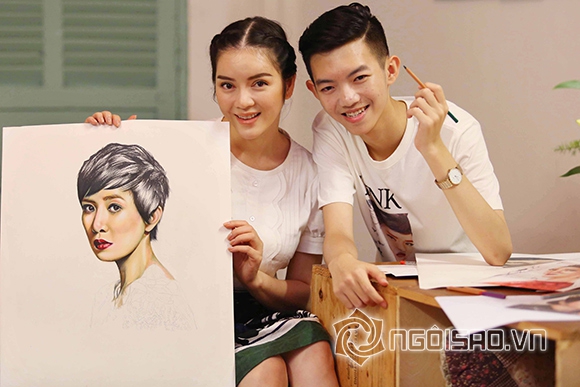 sao Việt, Lý Nhã Kỳ, bà chủ Lý Nhã Kỳ, Lynk fashion show 2015, Lý Nhã Kỳ tiết lộ về bức vẽ Xa Thi Mạn 