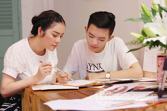 sao Việt, Lý Nhã Kỳ, bà chủ Lý Nhã Kỳ, Lynk fashion show 2015, Lý Nhã Kỳ tiết lộ về bức vẽ Xa Thi Mạn 