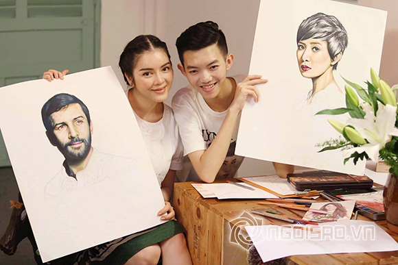 sao Việt, Lý Nhã Kỳ, bà chủ Lý Nhã Kỳ, Lynk fashion show 2015, Lý Nhã Kỳ tiết lộ về bức vẽ Xa Thi Mạn 