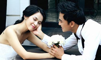 sao Việt, Tú Vi, diễn viên Tú Vi, Tú Vi - Văn Anh, ảnh cưới đẹp như mơ của Tú Vi - Văn Anh 