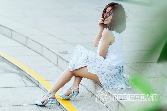 sao Việt, Văn Mai Hương, Văn Mai Hương khoe streetstyle nổi bật , Văn Mai Hương đẹp vạn người mê