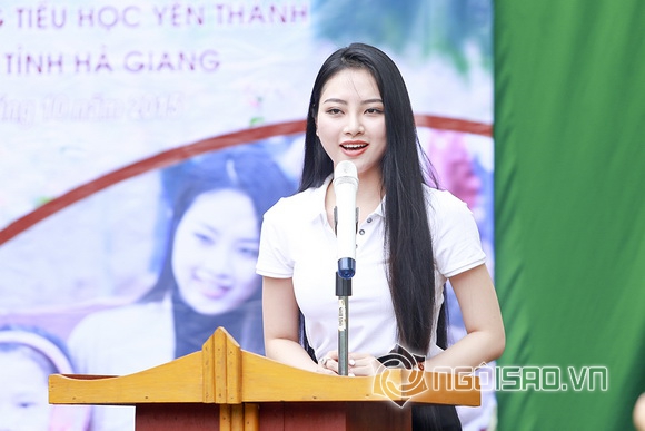 Hoa hậu ngọc anh,hoa hậu dân tộc ngọc anh,hoa hậu việt nam 2013,ngọc anh rạng rỡ,hoa hậu ngọc anh đi từ thiện,ngọc anh lên hà giang từ thiện,sao việt