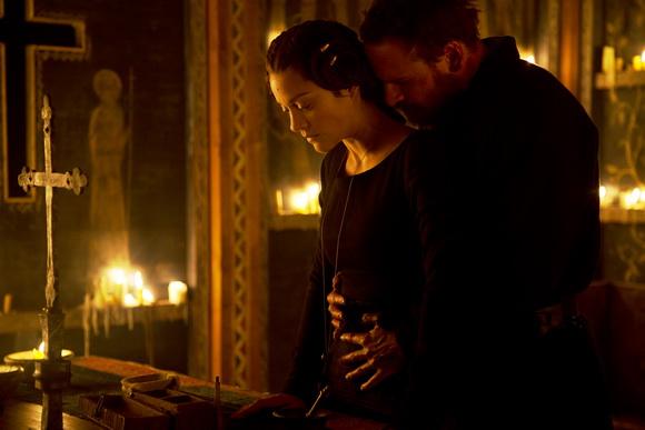 Macbeth,Quyền lực chết,nam diễn viên Michael Fassbender,tài tử Michael Fassbender,nữ diễn viên Marion Cotillard,bông hồng pháp Marion Cotillard