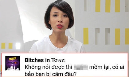 MC Thùy Minh, Bitches in town, MC Thùy Minh bị ném đá, 