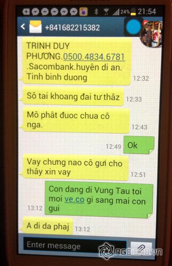 Thúy Nga, diễn viên hài Thúy Nga, diễn viên Thúy Nga, Thúy Nga bị lừa tiền,