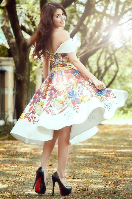 Ly Na Trang, Diễn viên Ly Na Trang, Sao Việt, Ly Na Trang khoe vẻ đẹp tinh khôi