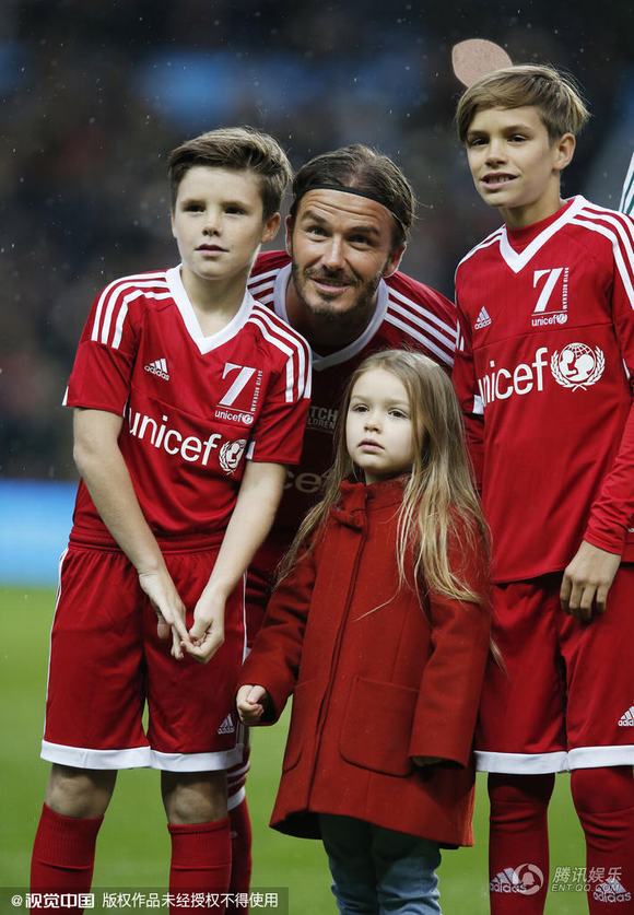 David Beckham, David Beckham và các con, cầu thủ David Beckham, con của David Beckham