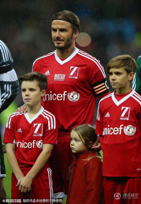 David Beckham, David Beckham và các con, cầu thủ David Beckham, con của David Beckham