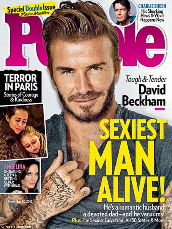 beckham, người đàn ông quyến rũ nhất thế giới, người đàn ông quyến rũ nhất hành tinh, beckham là người đàn ông quyến rũ nhất hành tinh, david beckham, tin, bao