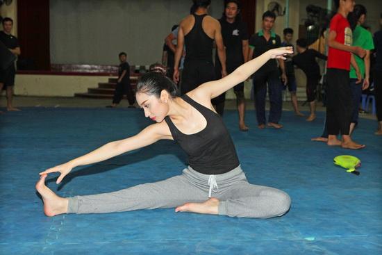 Cao Mỹ Kim, Cao Mỹ Kim tập võ, Sao Việt