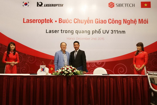 Tập đoàn Laseroptek, Sibetech, Laser trong quang phổ