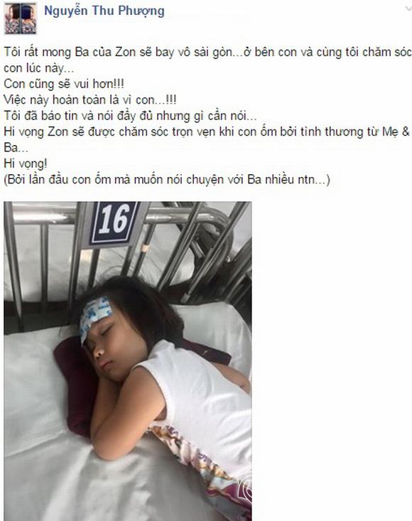 Thu Phượng, vợ cũ Thành Trung, Thu Phượng và Thành Trung, con gái Thu Phượng, Thành Trung