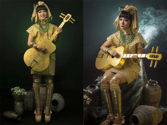 Hoa hậu Hoàn vũ 2015, trang phục dân tộc, Phạm Hương