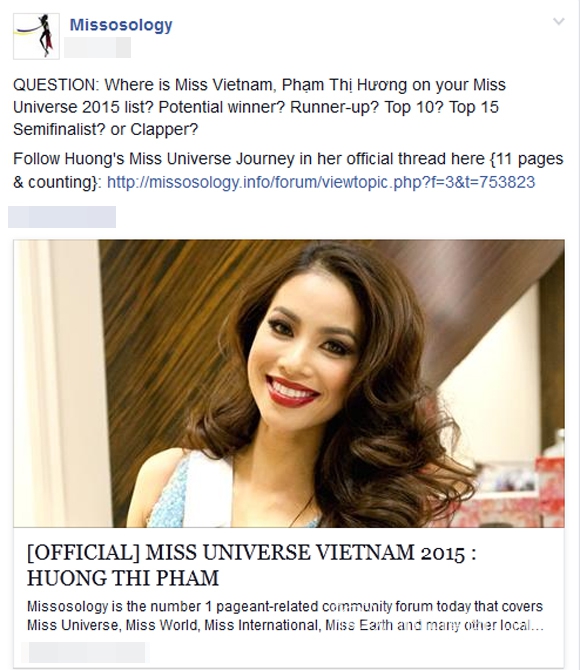 Phạm Hương,Phạm Hương bị quy chụp thẩm mỹ,Missosology tố Phạm Hương thẩm mỹ