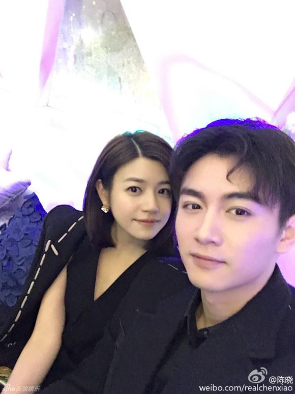 Trần Nghiêm Hy, Trần Nghiêm Hy và bạn trai, Tiểu Long Nữ, sao ngoại
