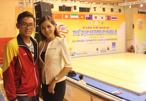 Vũ Thị Hương, Lâm Quang Nhật, Giải Vô địch Thể dục Aerobic Châu Á 2015