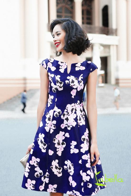 floral-2112-5-ngoisao 5 Bộ sưu tập Floral, Thời trang Labella, Thời trang Labella khuyến mại