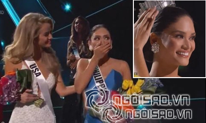 Hoa hậu Hoàn vũ, trao nhầm vương miện, Hoa hậu Philippines đăng quang, sao ngoại