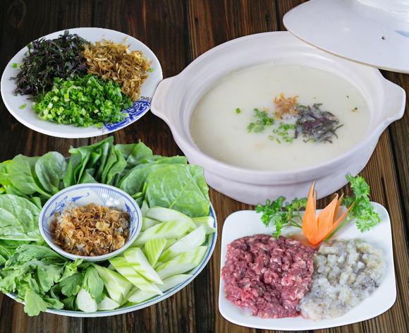 Nhà Hàng Ao – Ta, Lẩu cháo cua đồng,l Lẩu gà rượu nếp