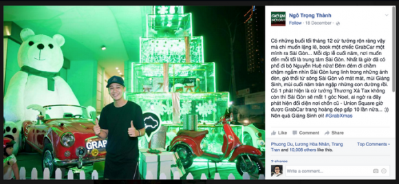 sao-teen-2212-1-ngoisao 4 GrabCar, #GrabXmas, Union Square