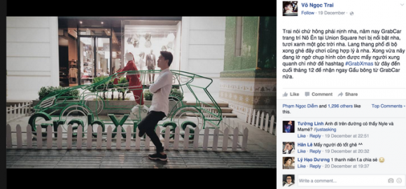sao-teen-2212-2-ngoisao 2 GrabCar, #GrabXmas, Union Square