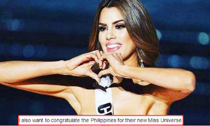 Hoa hậu hụt Colombia,Ariadna Gutierrez,Hoa hậu hụt Colombia chỉ trích gay gắt Miss Universe