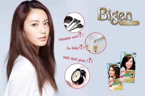 Nhuộm tóc, Nhuộm tóc đúng cách, Bigen One Push