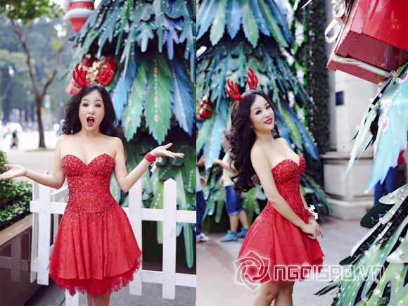 sao Việt, thời trang dịp lễ Noel của sao Việt, thời trang sao Việt