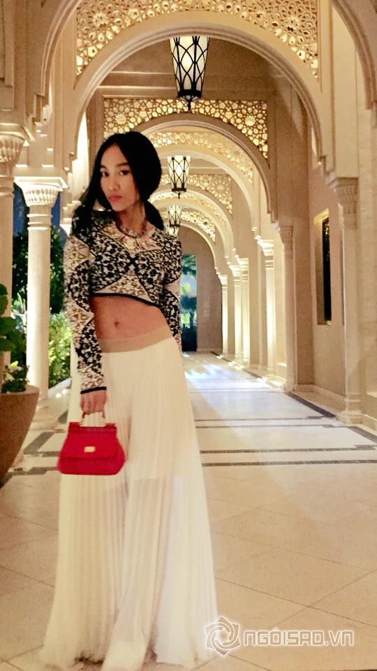 Đoan Trang, Đoan Trang du lịch Dubai, con gái Đoan Trang, sao việt 