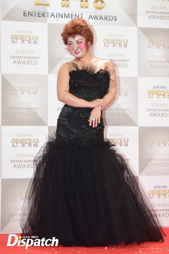sao nữ hàn,sao nữ hàn hóa trang mặt thú,sao hàn tại KBS Entertainment Awards