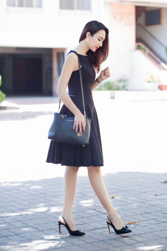 Hoa hậu ngọc diễm,hoa hậu du lịch việt nam 2008,ngọc diễm ăn diện thanh lịch