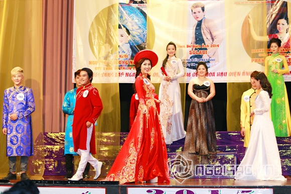 Thanh Mai nổi bật trong đêm chung kết cuộc thi Gương mặt sân khấu điện ảnh triển vọng 2015 0 người đẹp Thanh Mai, Lưu Hiểu Mai, sao Việt