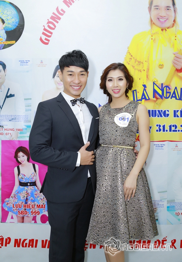 Thanh Mai nổi bật trong đêm chung kết cuộc thi Gương mặt sân khấu điện ảnh triển vọng 2015 0 người đẹp Thanh Mai, Lưu Hiểu Mai, sao Việt