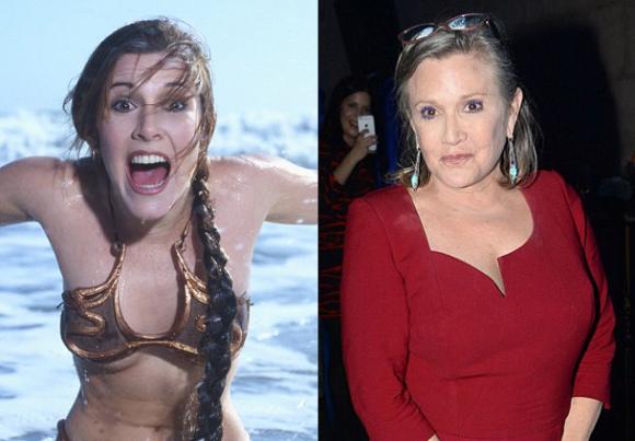 Carrie Fisher, Star Wars, chiến tranh giữa các vì sao, sao ngoại 