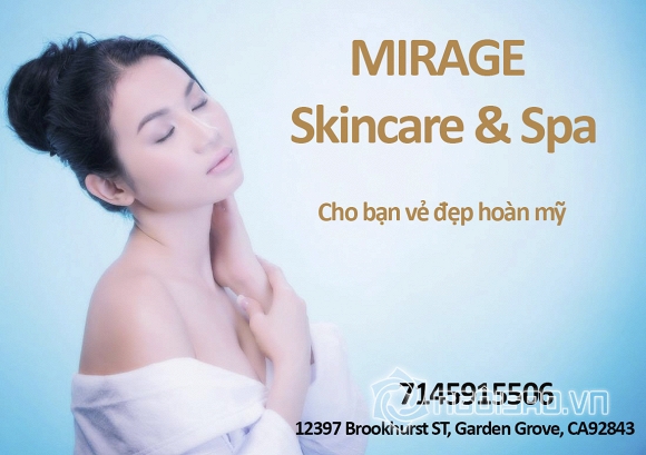 Mirage Skincare & Spa, mỹ phẩm Mirage, Collogen Mirage, làm đẹp tại Mirage Skincare & Spa
