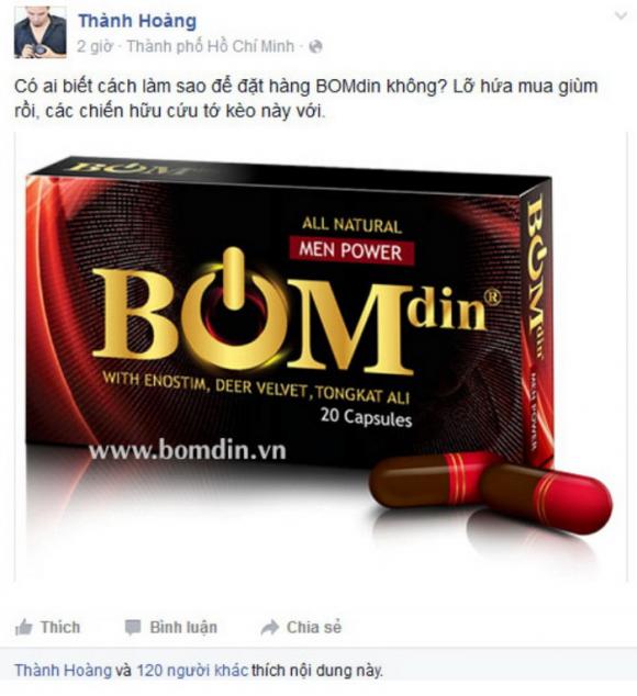 bomdin-61-4-ngoisao 0 BOMdin, Tăng cường sức khỏe sinh lý, Sức khỏe sinh lý