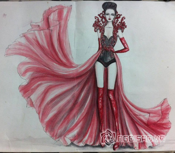 Maya,Hà Hồ,stylist lên tiếng vụ Maya nhái trang phục Hà Hồ