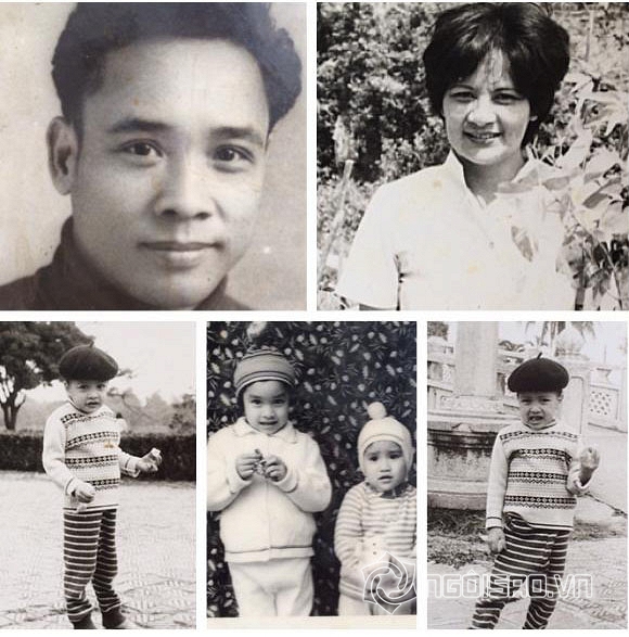 Cao Thái Sơn, Cao Thái Sơn lúc nhỏ, Cao Thái Sơn và bố mẹ