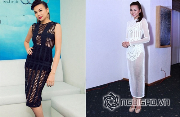 mỹ nhân Việt, mỹ nhân Việt mặc váy xuyên thấu, váy xuyên thấu