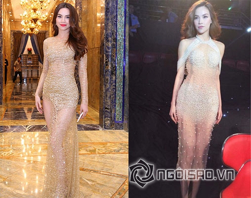mỹ nhân Việt, mỹ nhân Việt mặc váy xuyên thấu, váy xuyên thấu